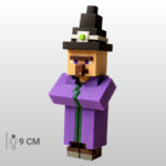 Minecraft Witch Cadı Hareketli Eklemli Figür