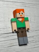 Minecraft Alex Hareketli Eklemli Figür - Görsel 3