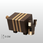 Minecraft Armadillo Hareketli Eklemli Figür