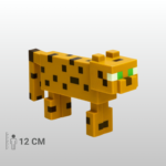 Minecraft Ocelot Oselot Kedi Hareketli Eklemli Figür