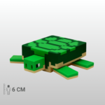 Minecraft Turtle Kaplumbağa Karetta Karetta Hareketli Eklemli Figür