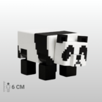 Minecraft Panda Hareketli Eklemli Figür