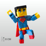 Minecraft Superman Süpermen Hareketli Eklemli Figür