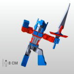 Minecraft Optimus Prime Transformers Hareketli Eklemli Figür