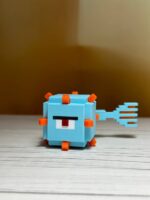 Minecraft Guardian Gardiyan Hareketli Eklemli Figür - Görsel 5